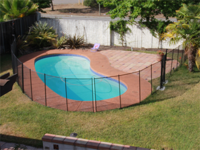 VisiGuard 4 foot tall pool fence