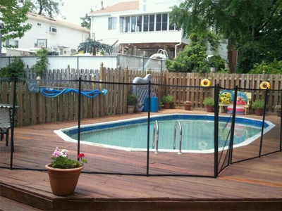 Sentry Safety pool fence EZ Guard line