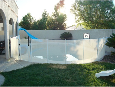 EZ Guard Mesh Pool Fence Installation