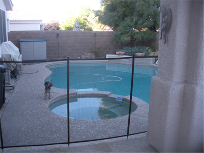 Sentry Safety Brown Visi Guard Pool Fence