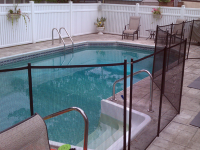 Visi Guard swimming pool fence