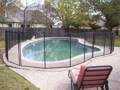 Visi-Guard pool fence