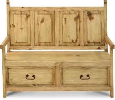 Unfinished Furniture Bench on Rustic Sitting Hallway Benches Monastery Bench Ban5 Unfinished