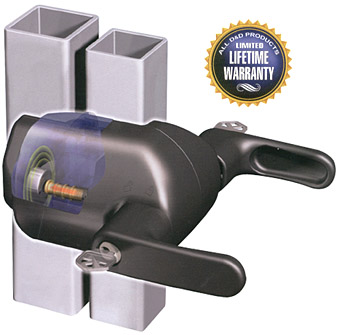 D&D Technologies Manual Magnetic Z-Lock Door Lock / Handle (ZL2-KSA)