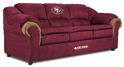 San Francisco 49ers Pub Sofa