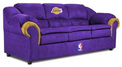 Los Angeles Lakers Pub Sofa