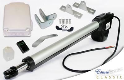 Gate Opener - Estate Swing E-S 300 <i>Classic</i> Single Swing Gate Opener  w/ Free Extra Remote (E-S300)