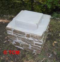 Tri Custom Manufacturing 21 in. x 21 in. x 15 ½ in. Stack Pillar Section