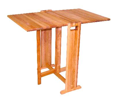 Fold-a-Way Butcher Block Table (Product ID = 1622) Fold-a-Way Butcher Block Table (Product ID = 1622)--Unfinished