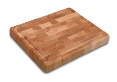  End Grain Board w/ Groove and Rubber Feet (Product ID = 1365)