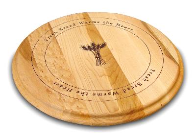  Round Branded Board with Fresh Bread Design (Product ID = 1389)