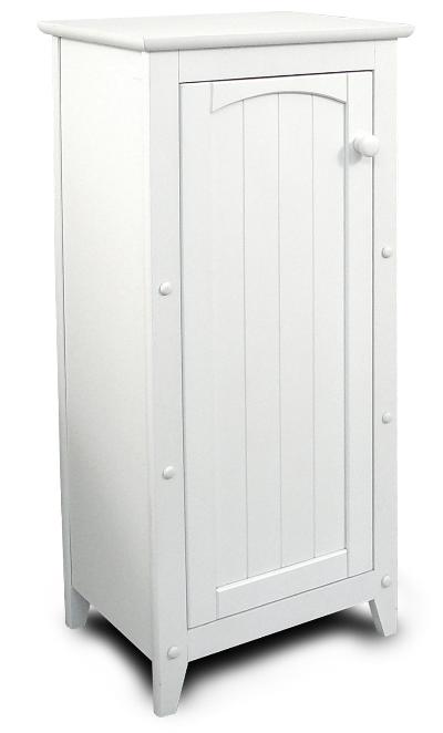  White Single Door Cabinet (Product ID = 89025)