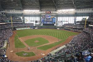 Skybox Sports Scenes Miller Park Photo Mural - Miller Park