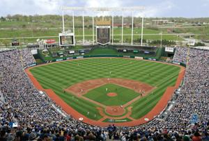 Skybox Sports Scenes Kauffman Stadium Photo Mural - Kauffman Stadium