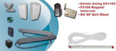 E-S 1102 Estate Swing Dual Gate Opener Packages
