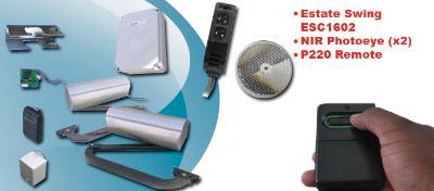 Estate Swing E-SC 1602 Column Mountable Dual Swing Gate Opener Packages