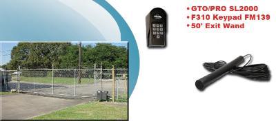 Pro SL 2000 Low Voltage Single Slide Gate Opener Packages