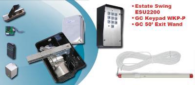 Estate Swing E-SU 2200 Underground Single Swing Gate Opener Packages - Estate Package