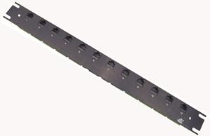 Ditek 12 Port 1U Rack Mount Surge Protected Patch Panel    (DTK-RM12C5)