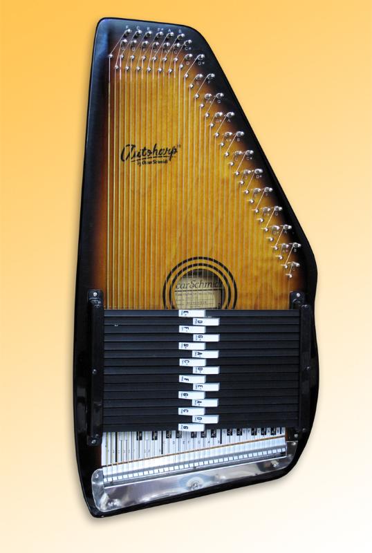 Oscar Schmidt OS15B Autoharp Classic Free Gig Bag and Chromatic Tuner