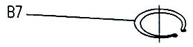 Retaining Ring for Axle - B7