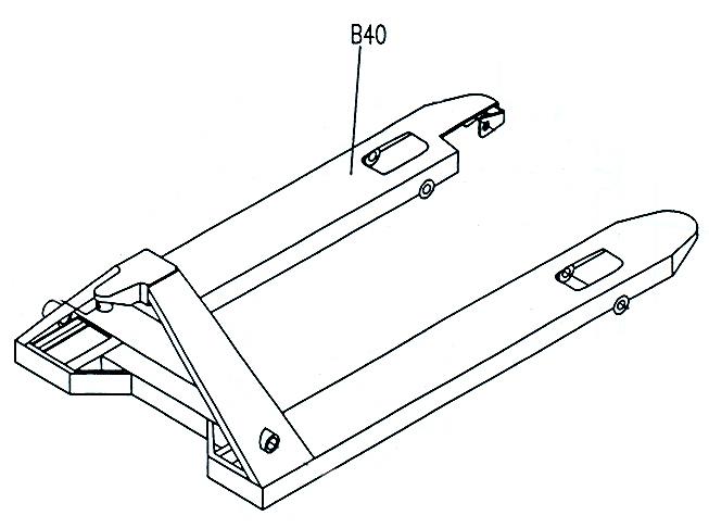 Fork Frame - B40