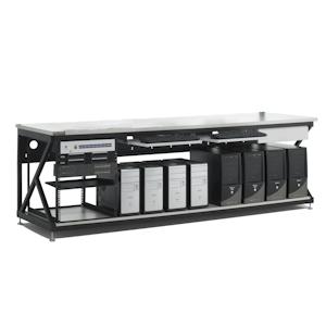 Kendall Howard 96" Performance Work Bench wtih Full Bottom Shelf / No Upper Shelving (5000-3-300-96)