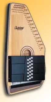 Oscar Schmidt OS120CNE Acoustic/ Electric AutoHarp-Adirondack