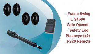 Estate Swing E-S 1600 Single Gate Opener Packages