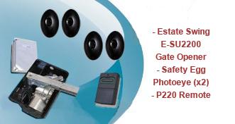Estate Swing E-SU 2200 Underground Single Swing Gate Opener Packages
