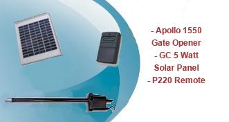 Apollo 1550 Single Gate Opener Packages