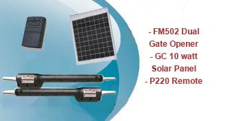 Mighty Mule FM502 Dual Gate Opener Packages