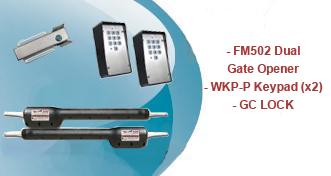 Mighty Mule FM502 Dual Gate Opener Packages