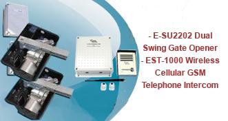 Estate Swing E-SU 2202 Underground Dual Swing Gate Opener Packages