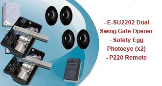 Estate Swing E-SU 2202 Underground Dual Swing Gate Opener Packages