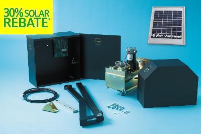 Apollo Gate Opener - APOLLO 3500ETL Single Swing Solar Gate Opener w/ Free DIY Kit 