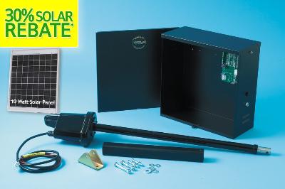 Apollo Gate Opener - Apollo 1550 Single Swing Solar Gate Opener w/ Free DIY Kit