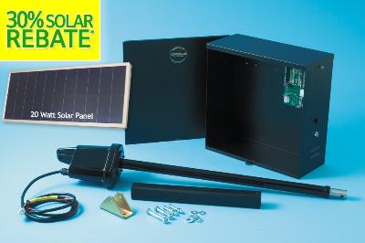 Apollo Gate Opener - Apollo 1550 Single Swing Solar Gate Opener w/ Free DIY Kit