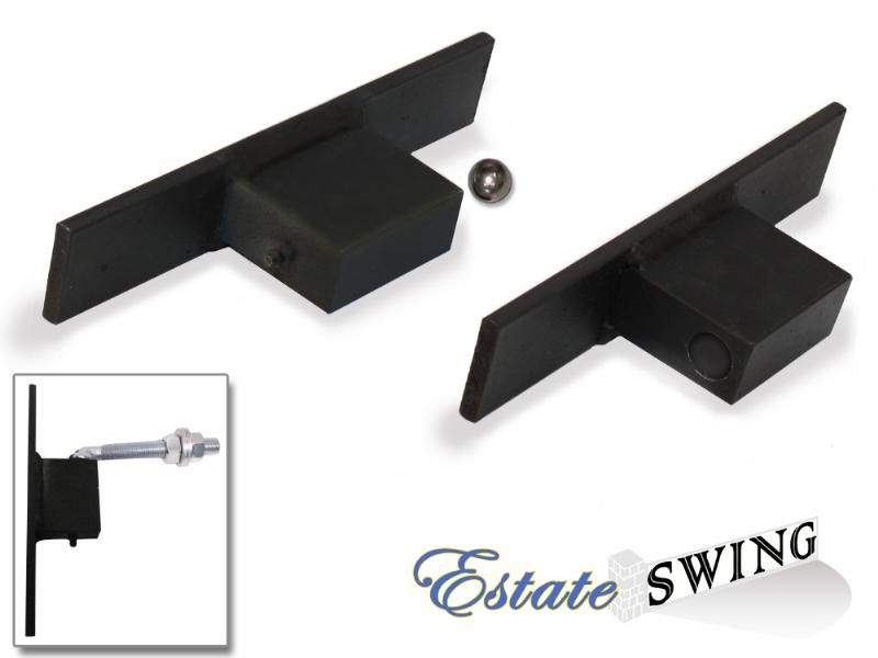 Estate Swing Safety Hinge Kit with Plates 