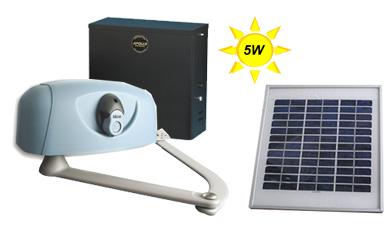 Apollo Gate Opener - Apollo NT-H12ETL Single Solar Column Mountable Gate Opener