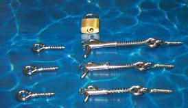 Sentry Safety Hooks, Eyes, & Stationary Fasteners - Hook & Eye