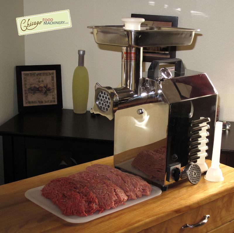 Chicago Food Machinery 8 Electric Meat Grinder Big Game Grinders