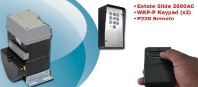 E-SL 2000AC Estate Slide Single Slide Gate Opener Packages