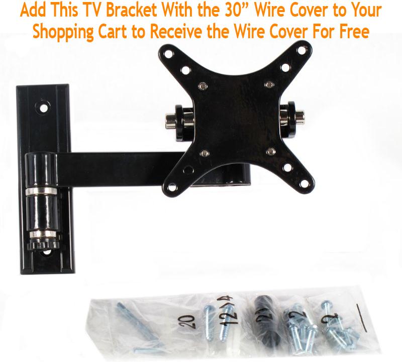 13- 23 Flat Panel 180 Degree Articulating Wall Mount Bracket