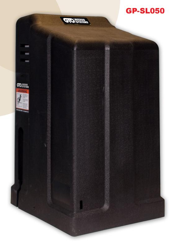 GTO/PRO GPSL050 Single Slide Gate Opener w/ FREE receiver & remotes