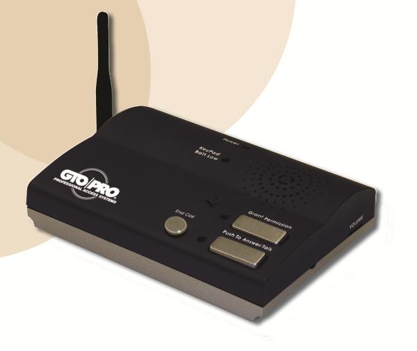 GTO/PRO Wireless Intercom Base Station (F3101MBC)