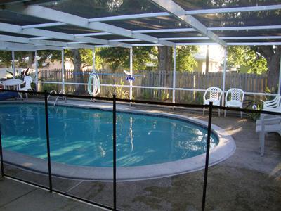 Replacement Pool Fence Sections - 4' x 12' Black
