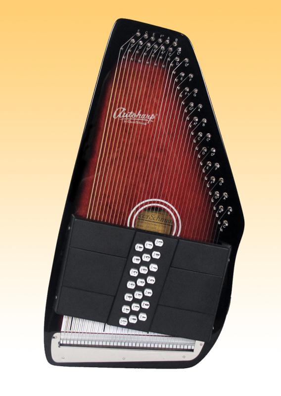 Oscar Schmidt OS21CE 21 Chord Acoustic/Electric Autoharp Free Gig Bag