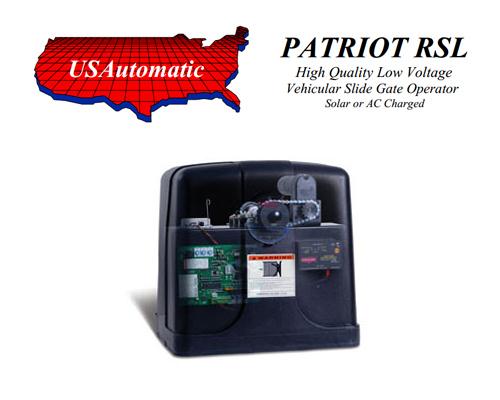 Us Automatic Patriot >> U S Automatic Patriot Rsl Single Slide Gate Operator Us Automatic Patriot >> U S Automatic Patriot Rsl Single Slide Gate Operator