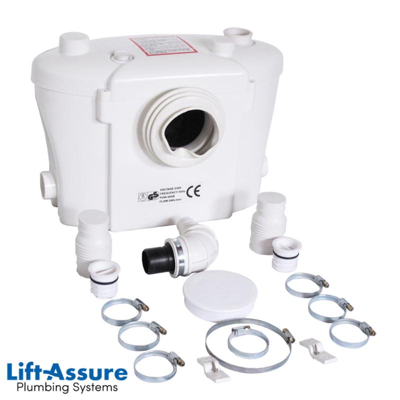 Lift Assure Macerator Pump For Toilet 1 Plus HP